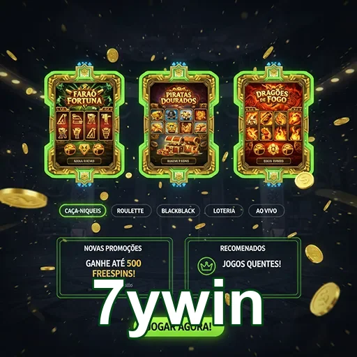 Interface do site 7ywin com jogos VIP de cassino, oferecendo experiências exclusivas de apostas.