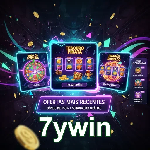 Ofertas recentes e bônus exclusivos da 7ywin para jogos e apostas online.